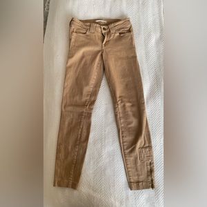 Vince tan khaki cropped pants size 24